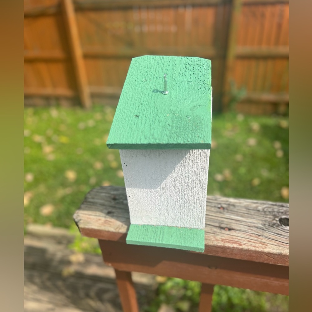 Hand Crafted Wooden Birdhouse - Picture 5 of 8